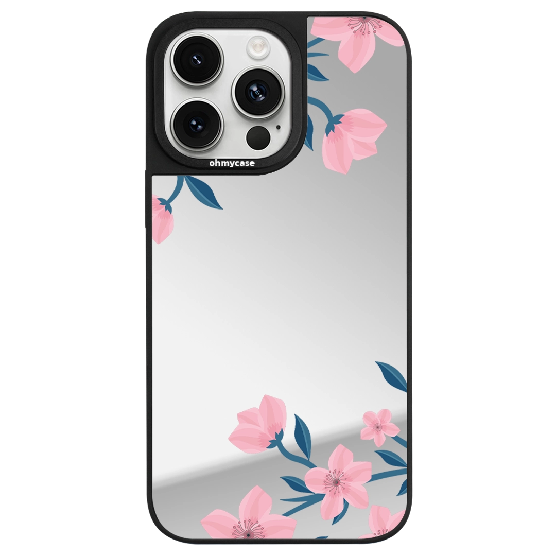 Coque Miroir - Cherry Blossom