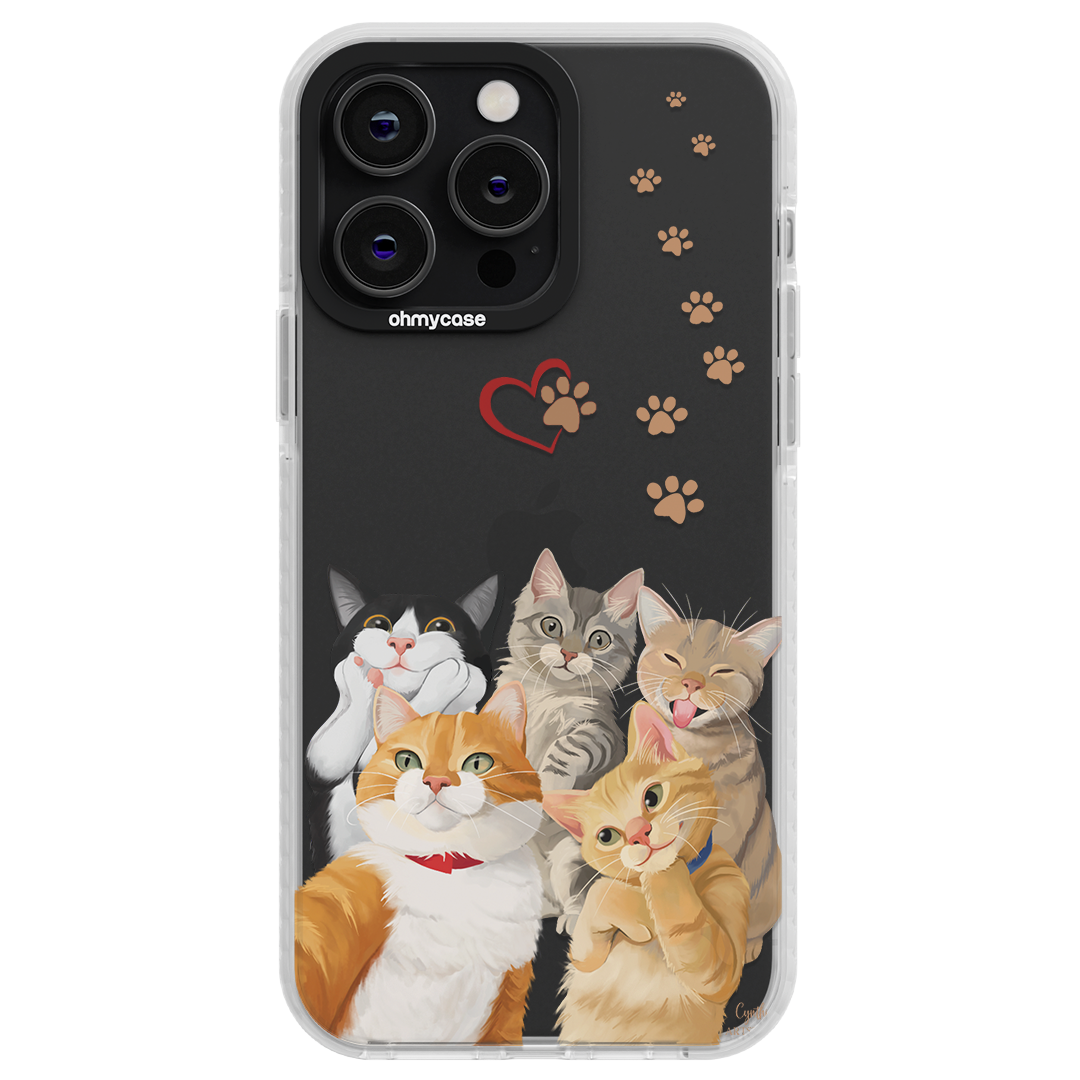 Cats Selfie - Cynthia Artstudio