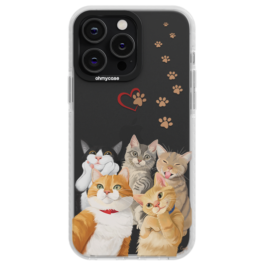 Cats Selfie - Cynthia Artstudio