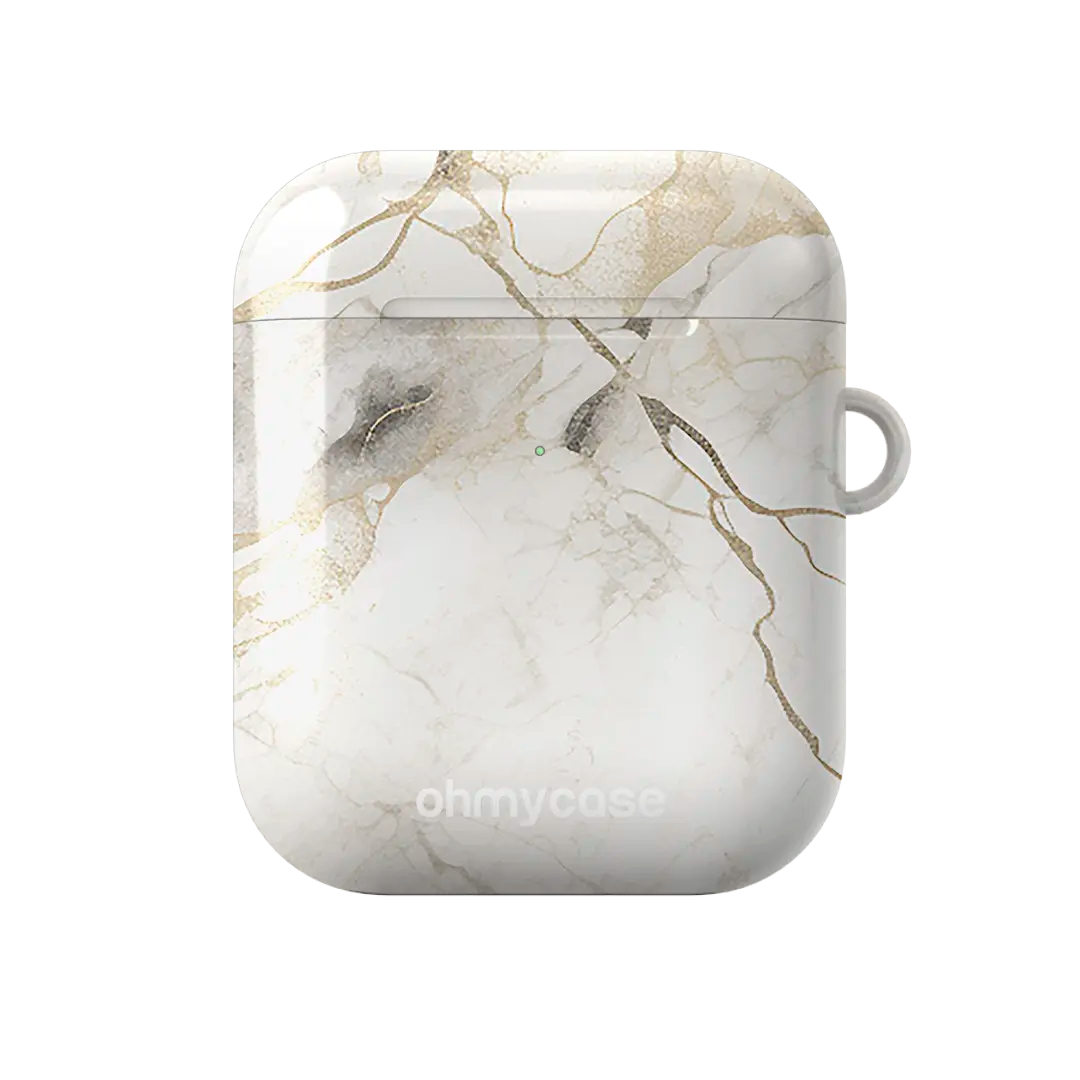 Coque AirPods - Marbre Sombre