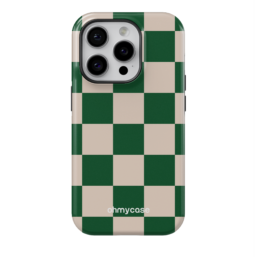 Coque Bold - Green Checkmate