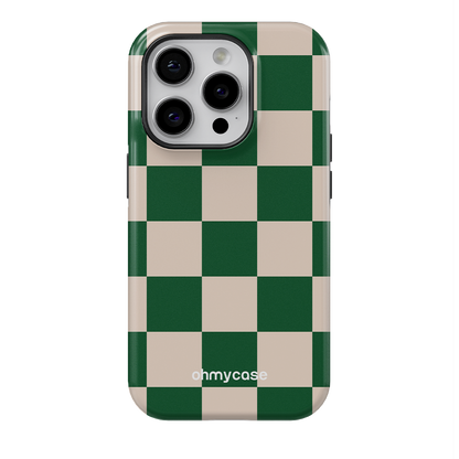 Coque Bold - Green Checkmate