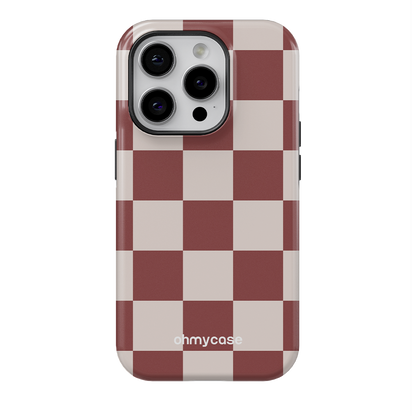 Coque Bold - Purple Checkmate