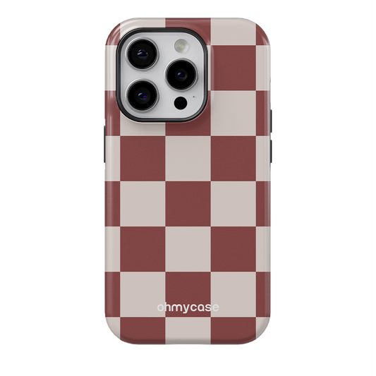 Coque Bold - Purple Checkmate