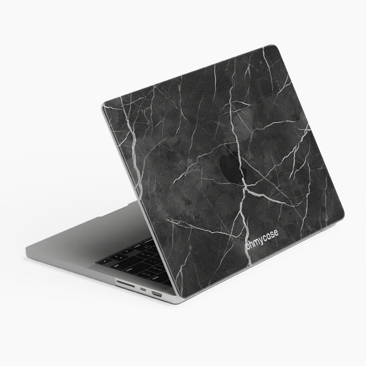 Mac Case - Black Marble