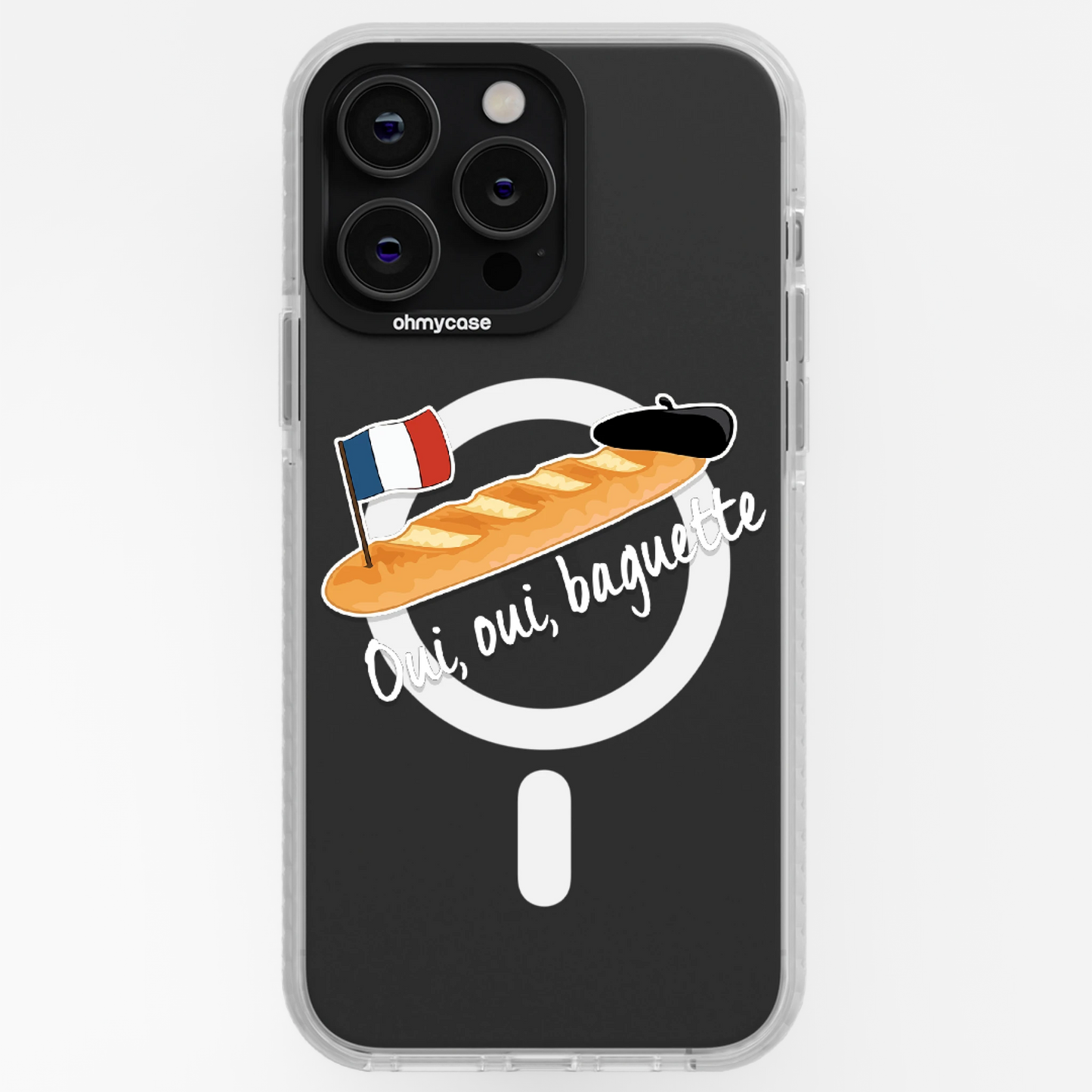 Case - Yes,yes,baguette (White)