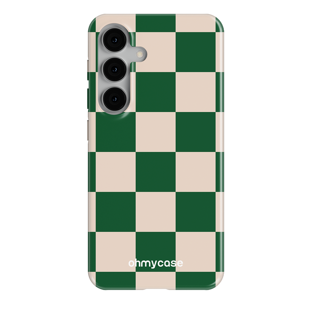 Coque Bold - Green Checkmate