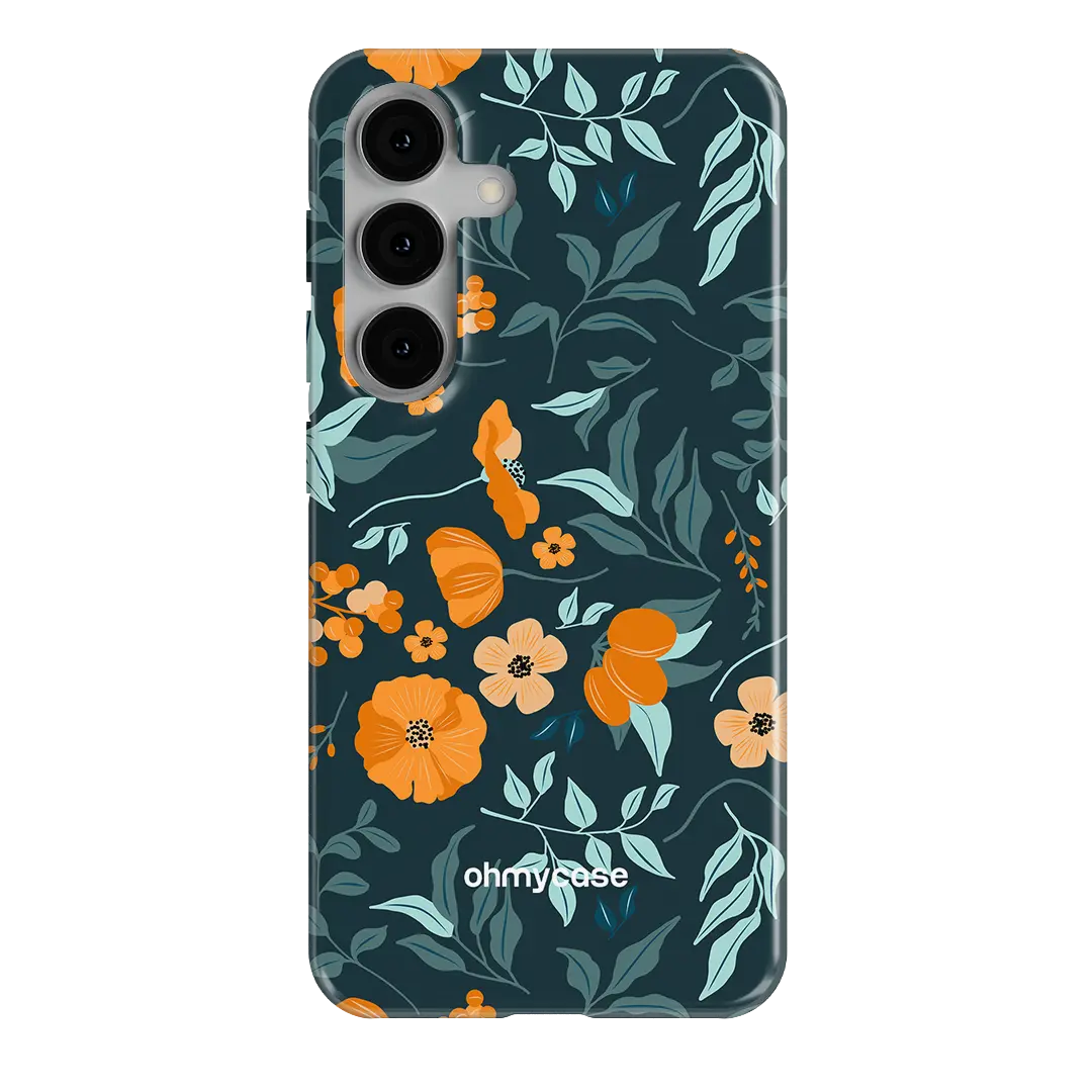 Coque Bold - Orange Flowers