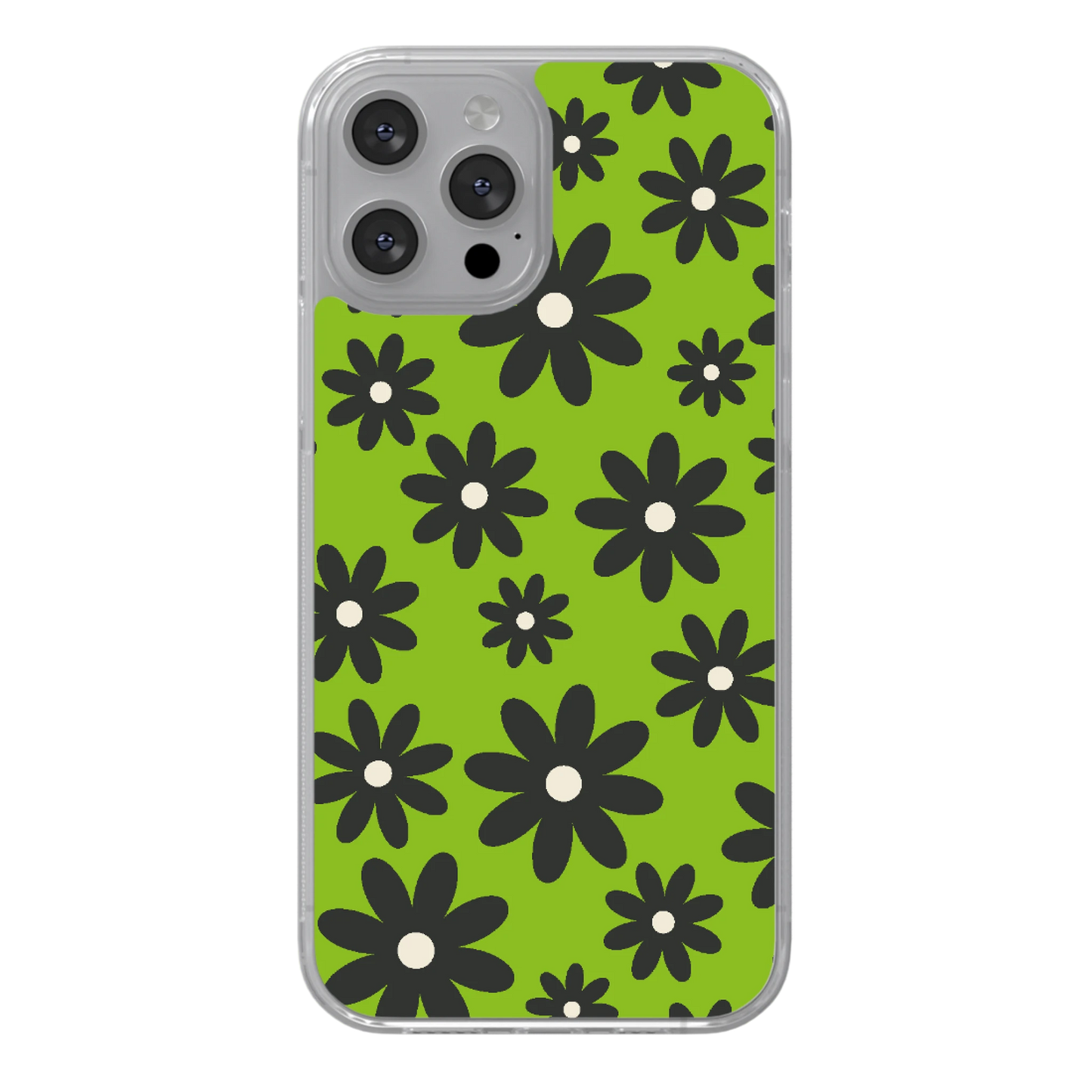 Daisy Summer Neon Green Black - Adeline Waeles