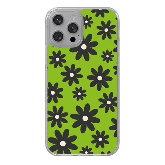 Daisy Summer Neon Green Black - Adeline Waeles