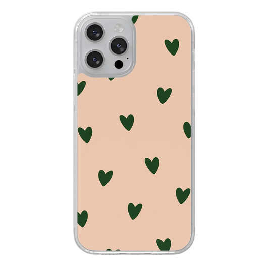 Heart Pink Green - Ophelie