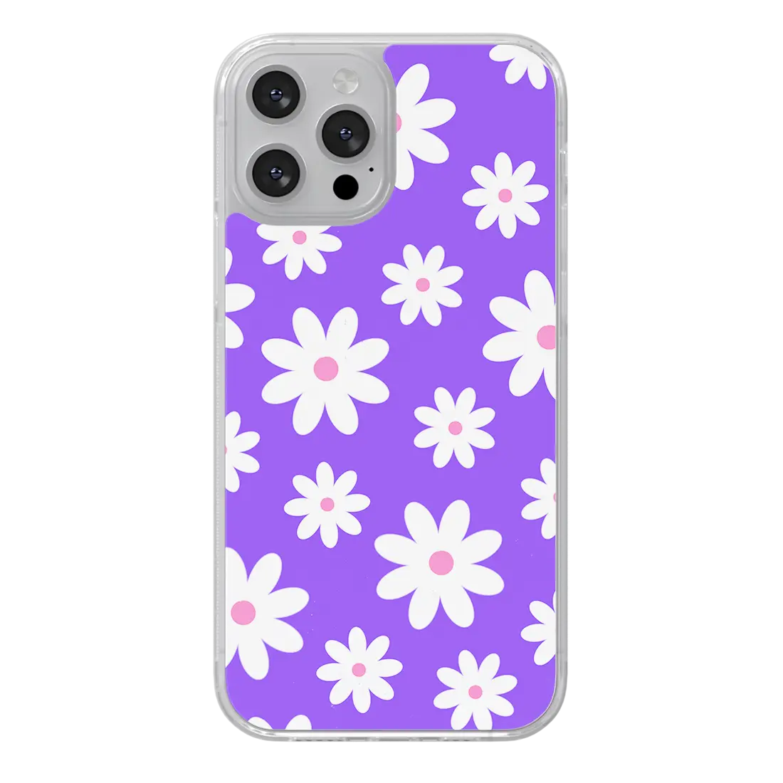 Motif fleuri violet - Purplemay