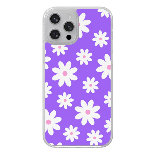 Motif fleuri violet - Purplemay