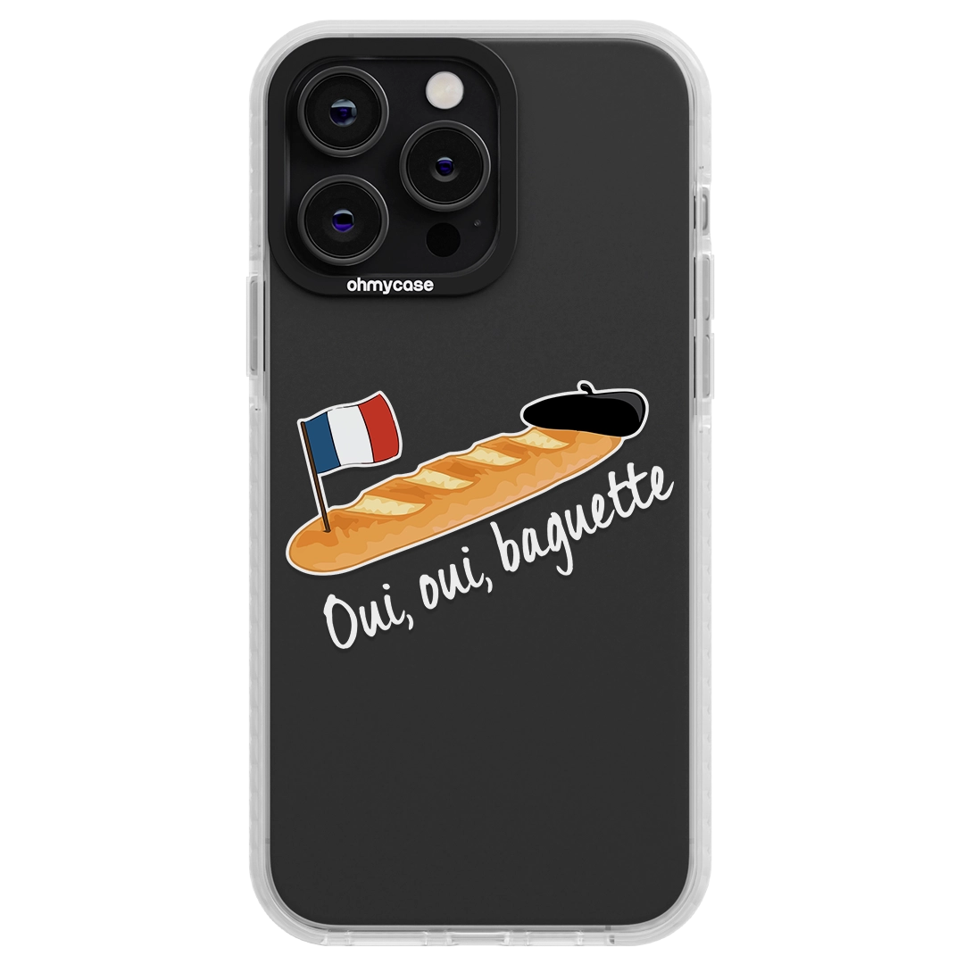 Coque - Oui,oui,baguette (Blanc)