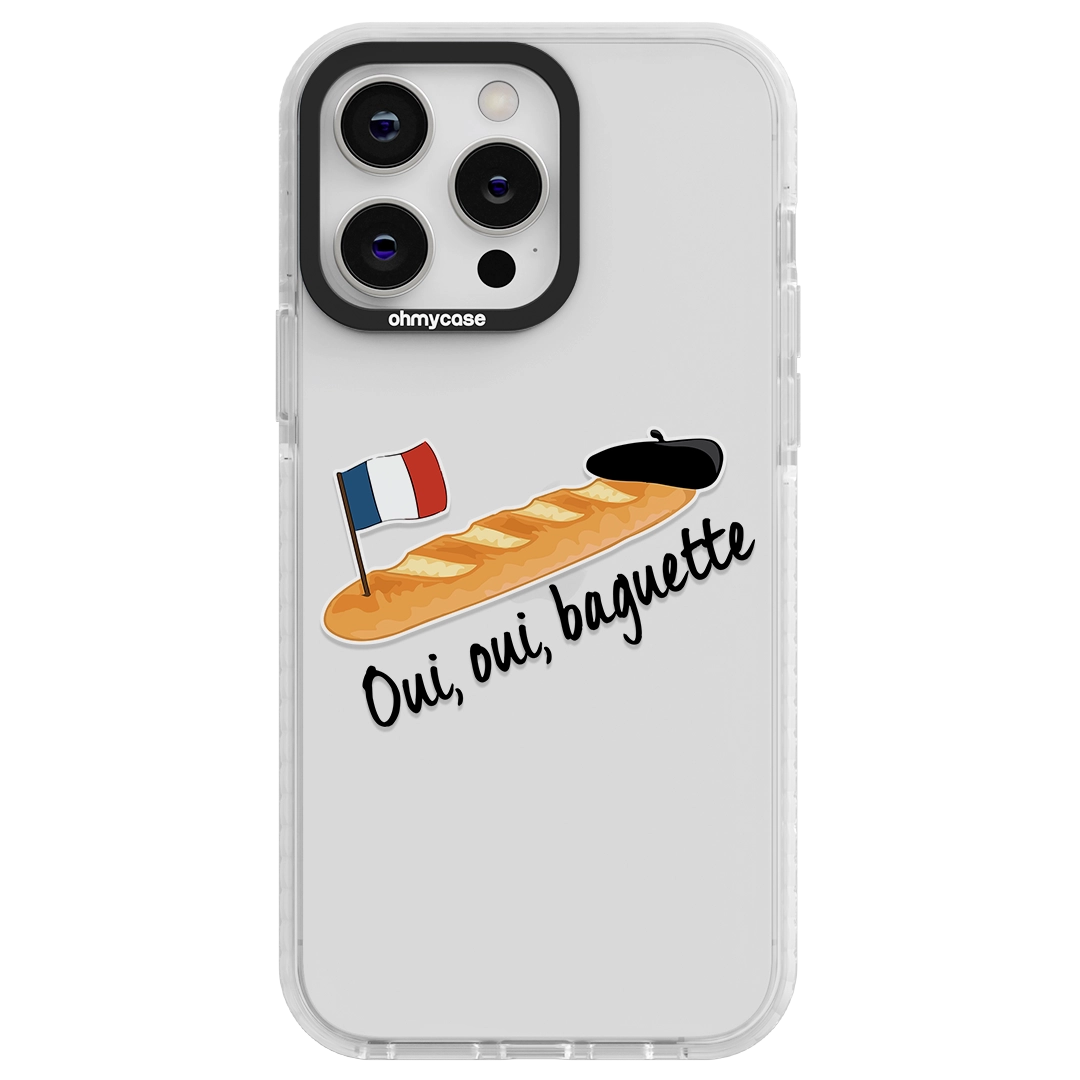 Coque - Oui,oui,baguette (Noir)