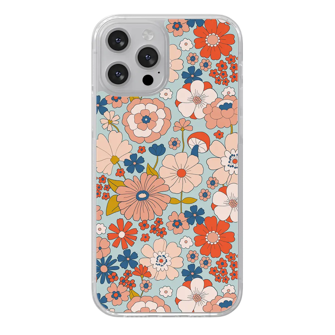 RETRO-FLOWERS-ORANGE - CHACHAPOP