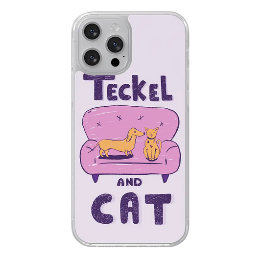 Teckel and cat - Studio Cfy